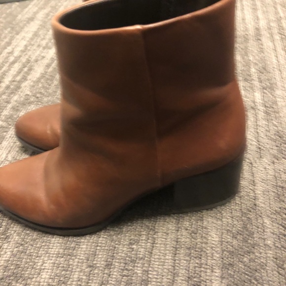 Sam Edelman Joey Booties 36/6 Burnt Umber - Picture 4 of 7